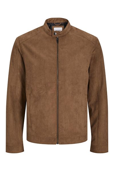 Jack & Jones Plus Kunstlederjacke Plus Kunstlederjacke