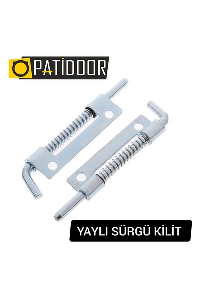 PATİDOOR قفل ديدبولت محمل بنابض