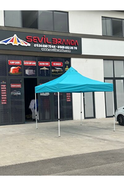 SEVİLBRANDA 3x3 Katlanır Çardak Turkuaz