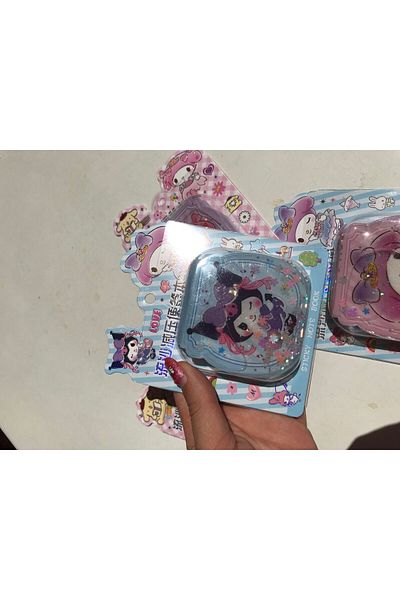Cute Kawaii Store Kuromi Blue - Watery Notepad with Sanrio Character