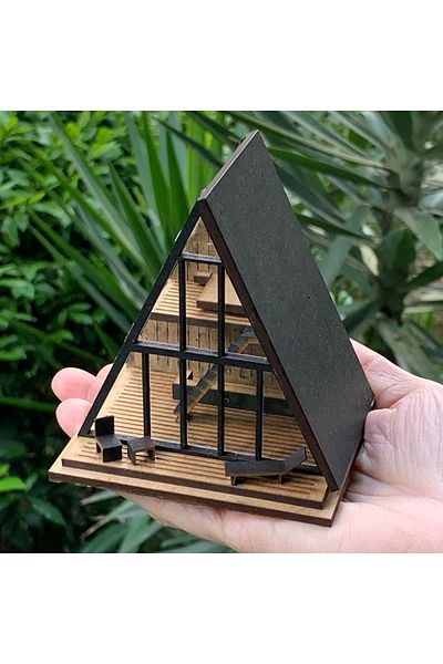 Paspasın Bahçeleri Modern Miniature Bungalow - DIY Set