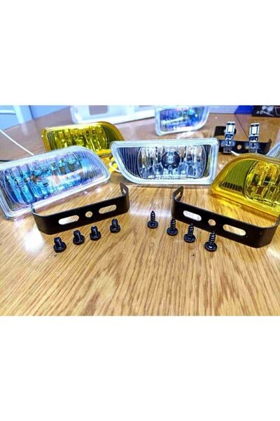 Sticker Planet Toyota Corolla Uyumlu Efsane Kasa Sis Farı Beyaz