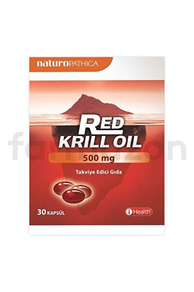 Naturopathica Red Krill Oil 500 Mg 30 Kapsül