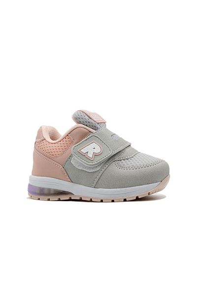 Bukond Bebe Daily Comfort Ultra Soft Orthopedic Comfortable Sole Velcro Strap Lighted Sports Shoes Sneaker