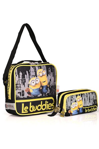 Hakan Çanta Minions 87796 Lunch and Pen Holder Bag Set