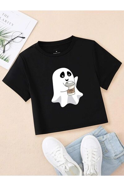 DAXİS Sportwear Company Tshirt Crop με στάμπα