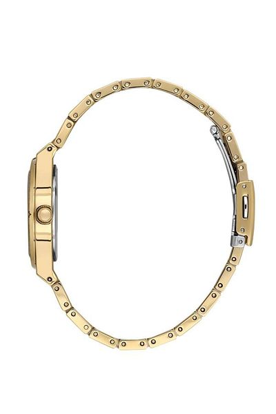 Bigotti Bg.1.10559-3 Rhinestone Design Steel Plated Gold Women's Wristwatch