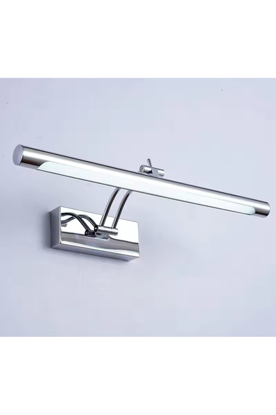 burenze Modern Duvar Led Aplik Banyo Tablo Aydınlatma Kuğu Pelikan Aplik Krom Gün Işığı Samsung Ledli Aplik