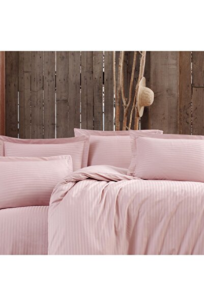 In House Gross | 6 Pieces Polyester Comforter Set - King - 260x240 cm - 1004 - Pink