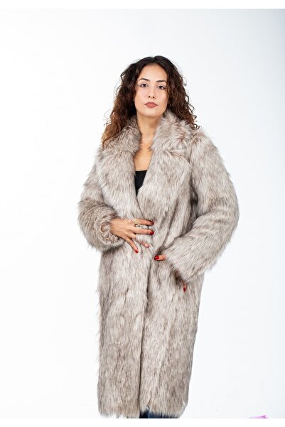 KürkZone Kadın Yeni Trend Kürk Manto (en Yüksek Gramajlı, Extra Kalın Kar Şartlarına Özel)