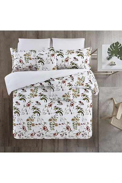In House Zahra | 8 Pieces Comforter Set - King - 260x240 cm  - Multicolor