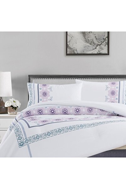 In House Hissar | 4 Pieces Summer Comforter Set - King - 260x240 cm - Multicolor