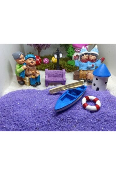 himi teraryum objeleri Teraryum Obje Minyatür Obje Teraryum Malzemeleri Teraryum Figür Aksesuar Saksı Süsü Gemi Set