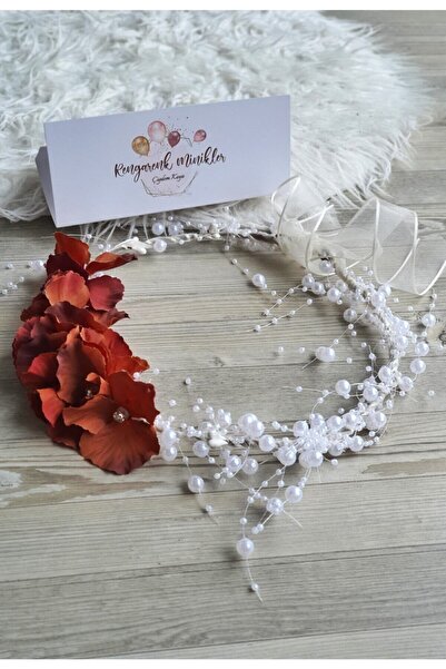 çiğdem kaya design Ειδική σχεδίαση Κορώνα εγκυμοσύνης με λεπτομέρεια από μαργ...