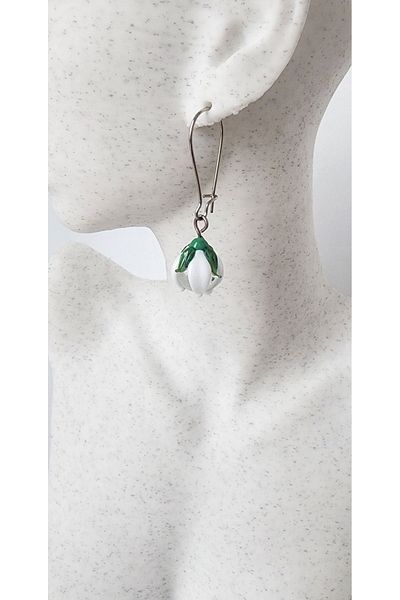 kırıkboncuk Handmade Murano Gonca Earrings