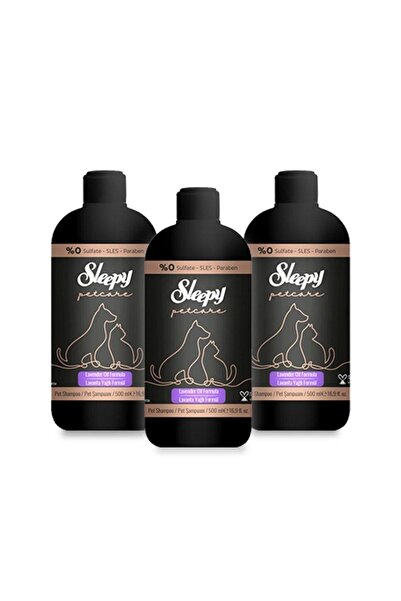 Sleepy Petcare Pet Şampuanı 500 Ml X 3 Adet