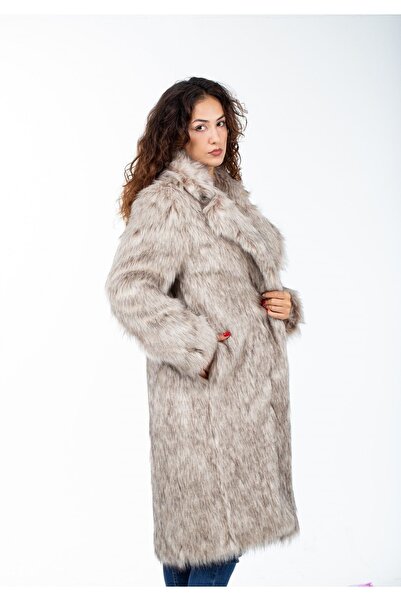 KürkZone Kadın Yeni Trend Kürk Manto (en Yüksek Gramajlı, Extra Kalın Kar Şartlarına Özel)