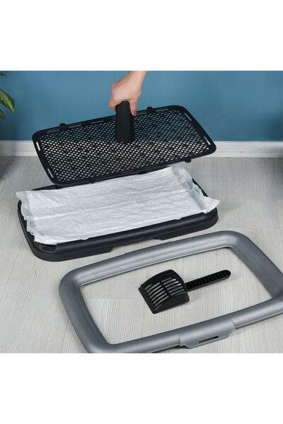 Wahw Pet Akıllı Köpek Tuvaleti Erkek Köpekler için Bacak Aparatı