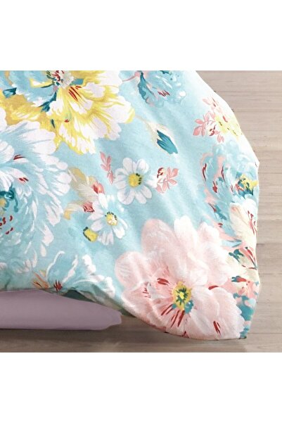 In House Coman | 8 Pieces Cotton Comforter Set - King - 260x240 cm - Multicolor