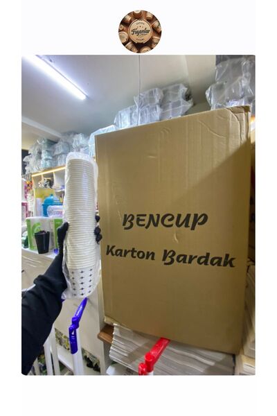 FİGANLAR bencup kalın   7 Oz Karton Bardak 3000 Adet koli