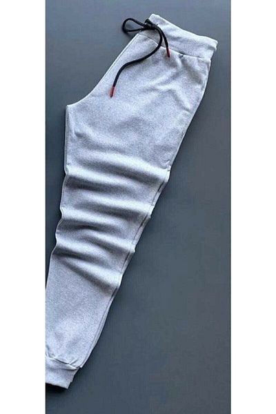 blackjack giyim Blackjackgiyim ανδρικό γκρι φούτερ Jogger Slim Fit