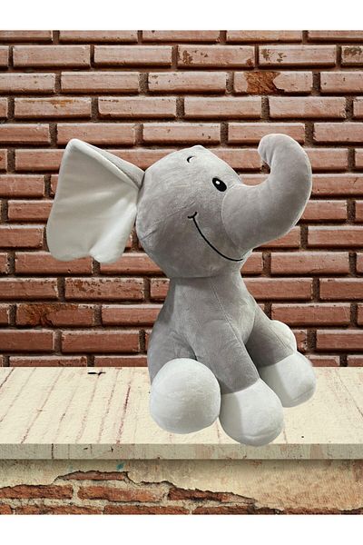 Sunman Puffy Friends Elefant Elephant - Cute Play and Sleep Background Elephant 35x30 cm