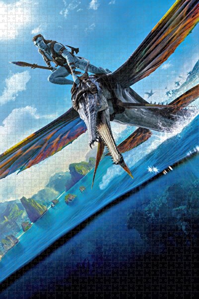 Jeronkarji Avatar: The Way of Water (2022) Film Posterinin 1000 Parça Puzzle ...