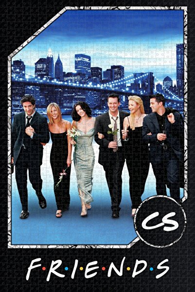 Jeronkarji Friends (1994) v1141 Film Posterinin 1000 Parça Puzzle Yapbozu