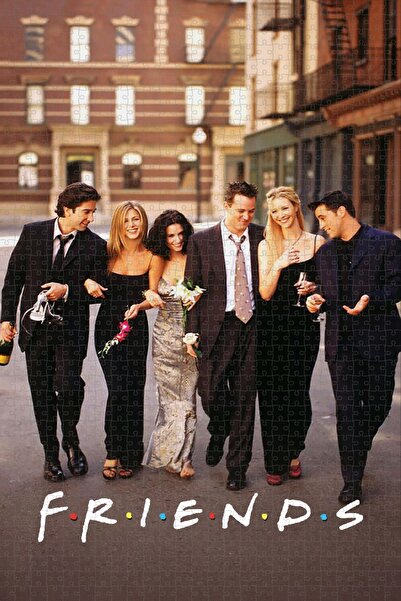 Jeronkarji Friends (1994) Film Posterinin 1000 Parça Puzzle Yapbozu