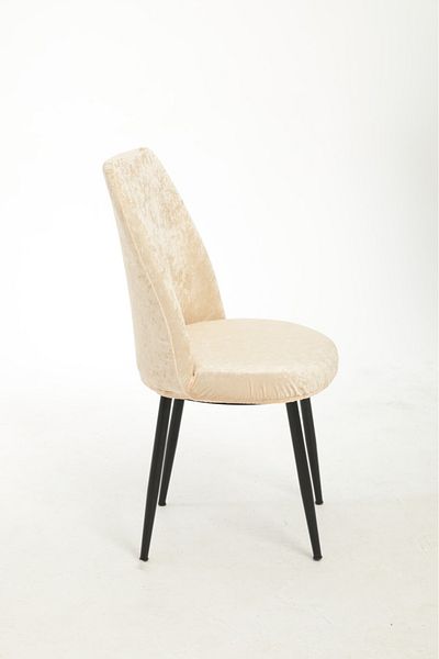 Bemrax Silk Look Velvet Chair - Οβάλ, Πλενόμενο κάλυμμα, Εξάρτημα