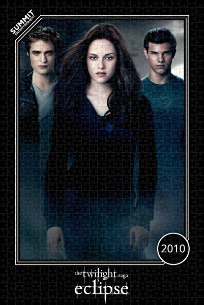 Jeronkarji Alacakaranlık - The Twilight Saga: Tutulma (2010) Film Posterinin 1000 Parça Puzzle Yapbozu