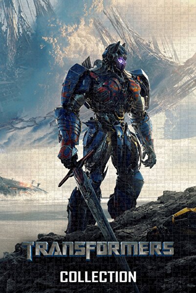 Jeronkarji Transformers: Prime Wars Trilogy Film Posterinin 1000 Parça Puzzle...