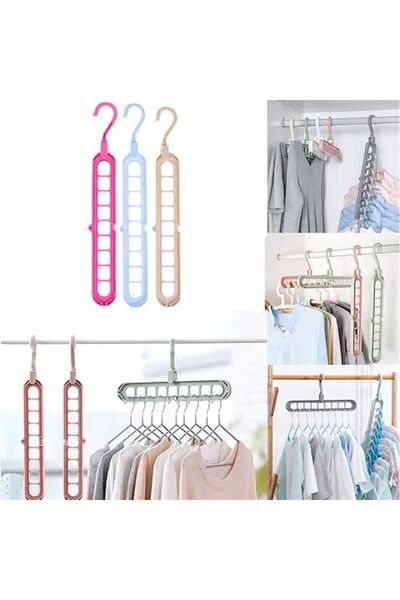 HERFİE Umeraș magic pentru organizarea dulapului Umeraș Wizard, organizator p...