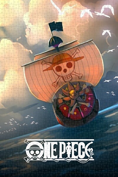 Jeronkarji One Piece (1999) Film Posterinin 1000 Parça Puzzle Yapbozu