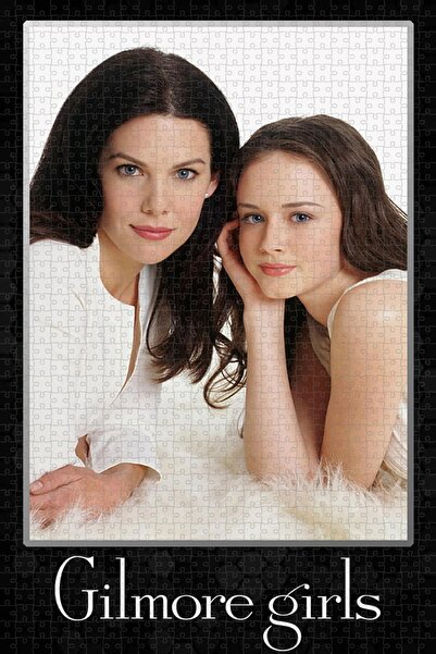 Jeronkarji Gilmore Girls (2000) Film Posterinin 1000 Parça Puzzle Yapbozu