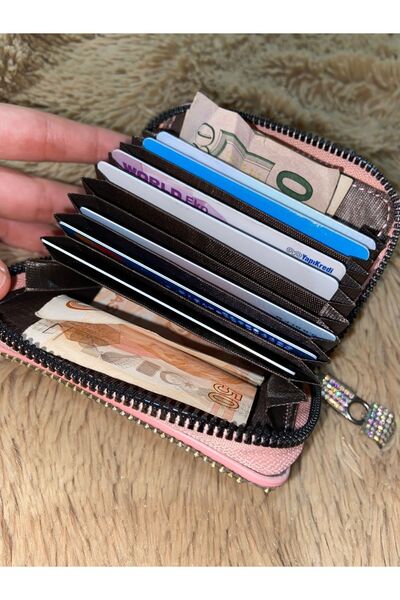 Lüks Taş Taşlı Çoklu Kartlık [ cüzdan ]