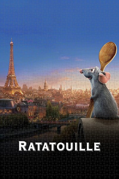 Jeronkarji Ratatouille (2007) v173 Film Posterinin 1000 Parça Puzzle Yapbozu