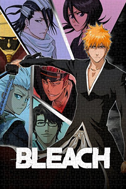 Jeronkarji Anime Bleach (2004) Film Posterinin 1000 Parça Puzzle Yapbozu