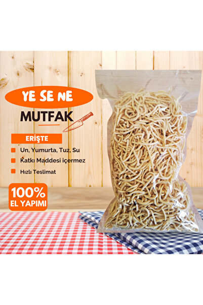 Doğal Katkısız El Yapımı Erişte 3kg