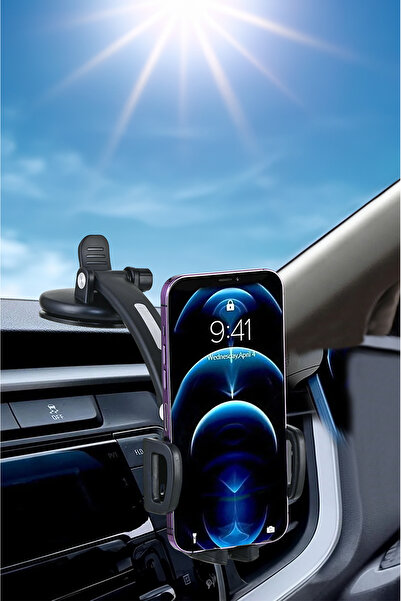 mimtec Araç Içi Ayarlanabilir Telefon Tutucu Cam Ve Torpido Için Kademeli Car Holder Ucret İade Garantili