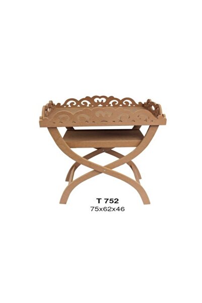 ArtComment T 752 İŞLEMELİ S AYAKLI TEPSİ