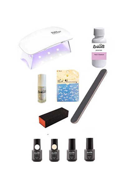 ROSEVELT Kalıcı Oje Seti French-pembe