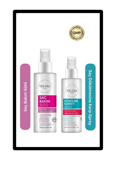 yelvas CARE Saç Güçlendirici Sprey Ve Saç Bakım Sütü