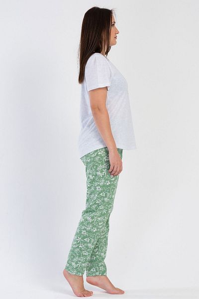VİENETTA Σετ γυναικείες πιτζάμες Plus Size - Κοντό μανίκι, 311089