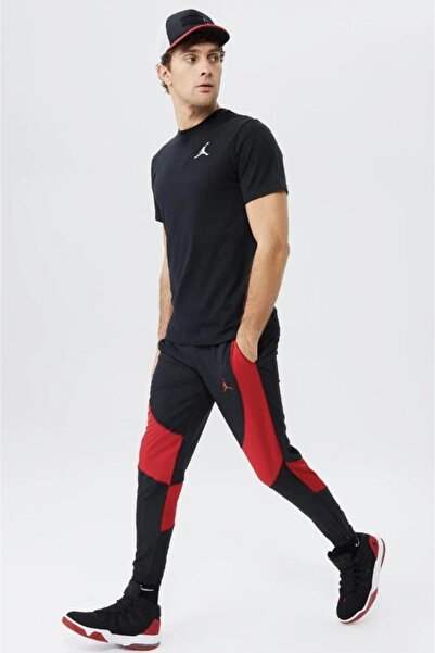 Nike Jordan Df Sport Woven Nba Erkek Siyah Ince Eşofman Altı