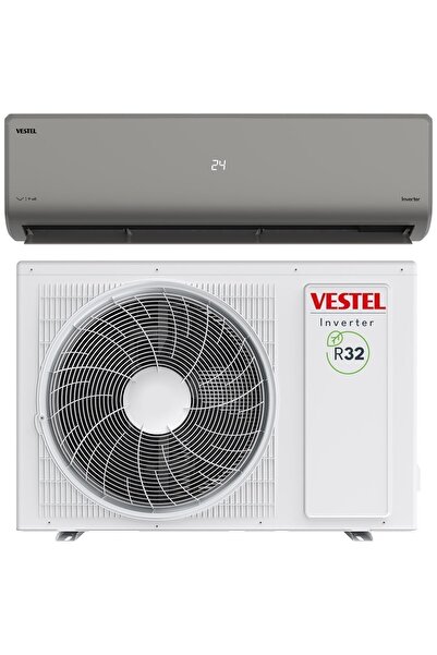 Vestel Vega Plus G Gri 242 A++ 24000 BTU WIFI Inverter Duvar Tipi Klima