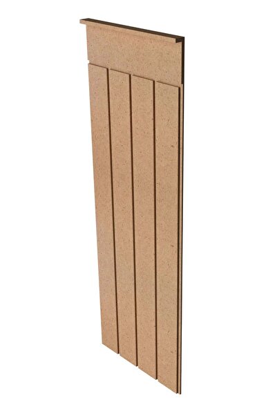 petels Dekoratif Duvar Paneli Boyanabilir Ahşap 5 Mm Ham Mdf Duvar Paneli