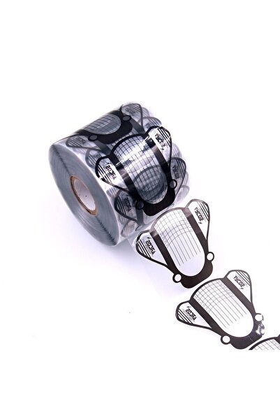 ROSEVELT Protez Tırnak Form Tırnak Uzatma Şablonu 100 Lü Pvc