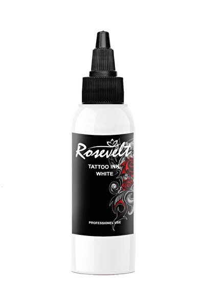 ROSEVELT Dövme Boyası Snow White - Beyaz 30 ml