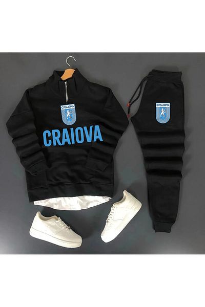 Pisa Art Комбиниран комплект от 2 части на Universiteta Craiova - суичър и спортен панталон